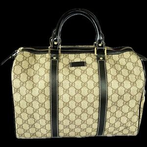 Gucci Supreme Joy Monogram Canvas Boston Bag
